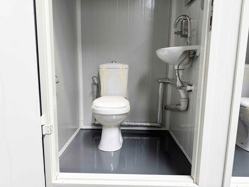 CONTENEDOR SANITARIO DOBLE CON WC (240X120M)NUEVO - Imagen 10