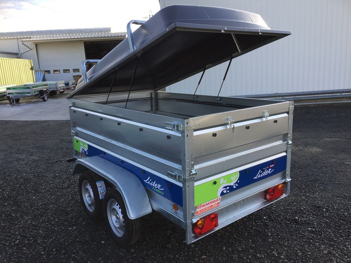 Remolque 2 ejes Lider FLORENCE 39330 500/750 Kgs - Imagen 3