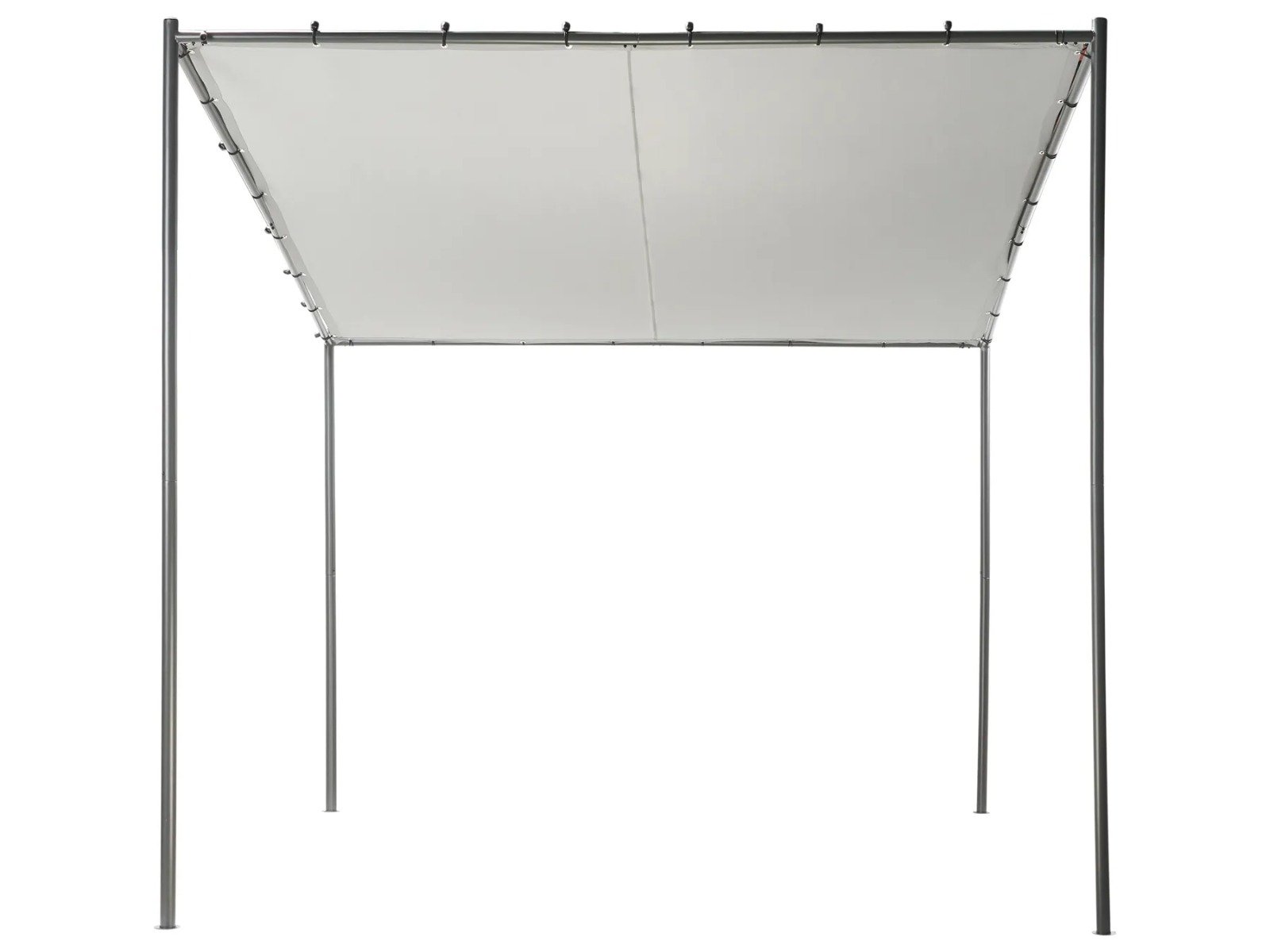 Gazebo VIMINO Metal Gris