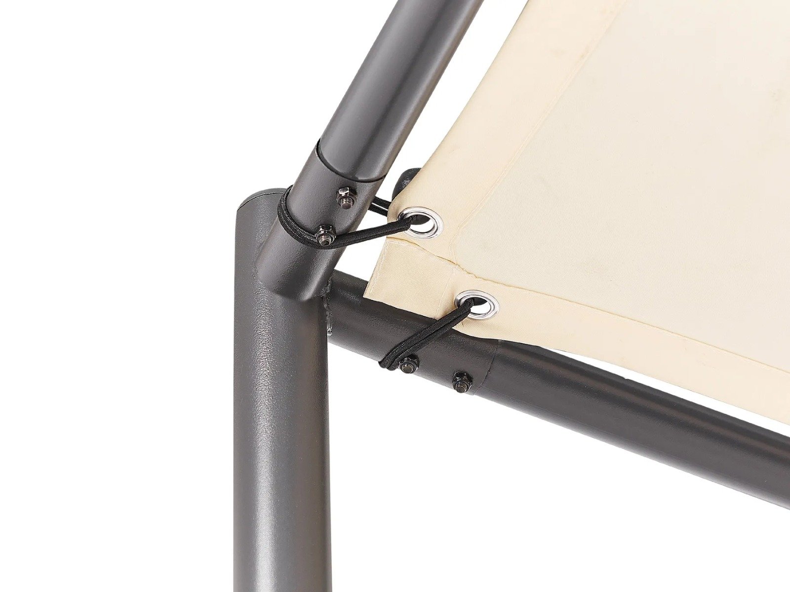 Gazebo VIMINO Metal Beige - Imagen 4
