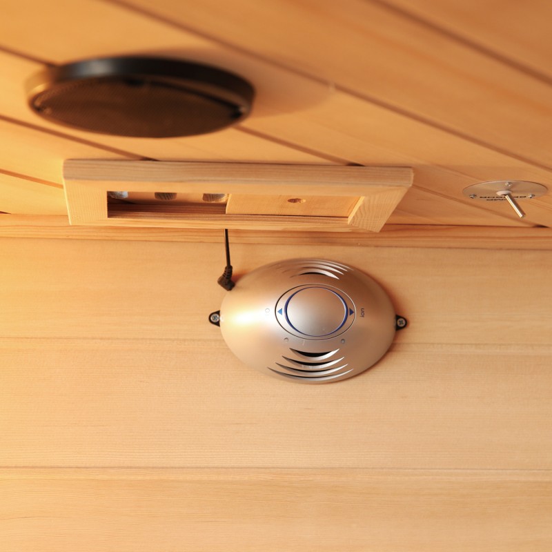 Sauna de infrarrojos con paneles de carbono 3200W LUXE 4 lugares - Imagen 12