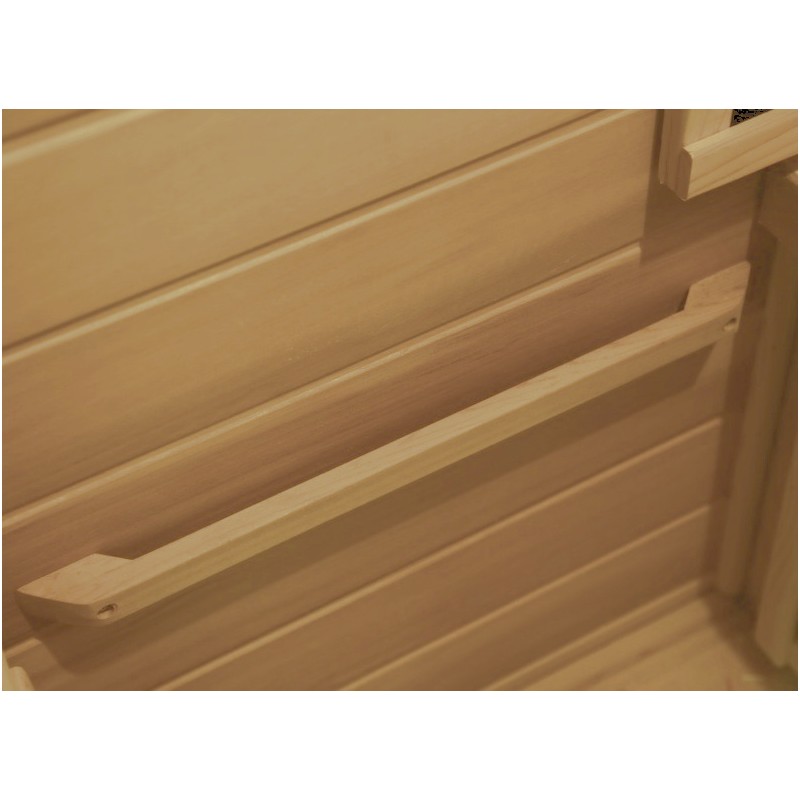 Sauna de infrarrojos con paneles de carbono 3200W LUXE 4 lugares - Imagen 13